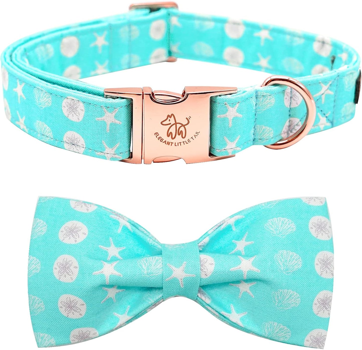Dog Collar with Bow, Bowtie Dog Collar, Adjustable Fall Dog Collars for Small Medium Large Dogs and Cats
