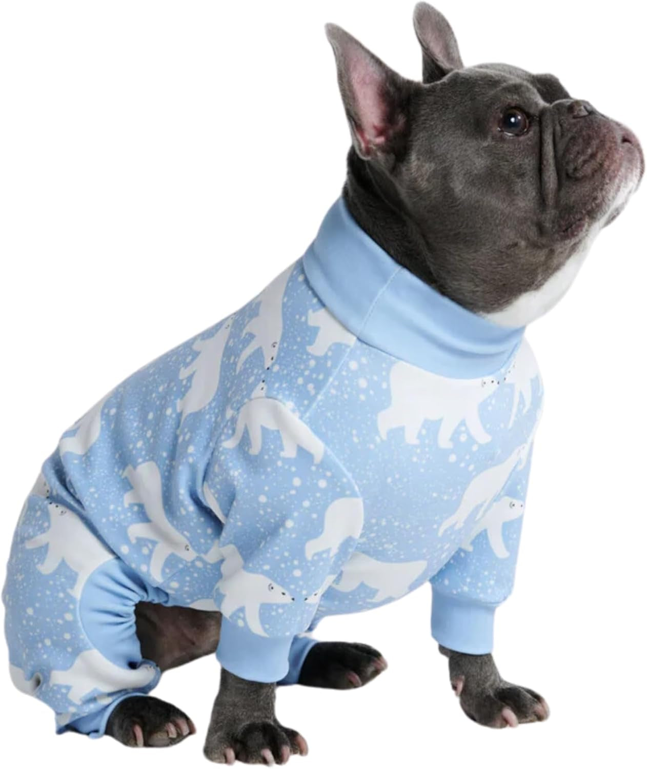 Dog Christmas Pajama, Dog Recovery Suit Male, Onesie, Ultra-Soft and 4-Way Stretch, for Small Medium and Large Breeds - Green and Red Plaid - M
