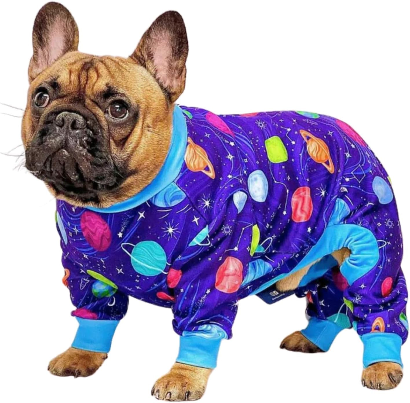 Dog Christmas Pajama, Dog Recovery Suit Male, Onesie, Ultra-Soft and 4-Way Stretch, for Small Medium and Large Breeds - Green and Red Plaid - M